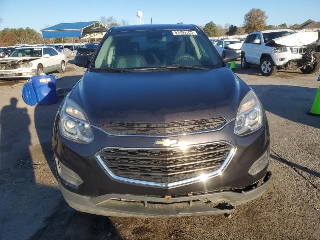 2GNALBEK1G6227742 - 2016 CHEVROLET EQUINOX LS GRAY photo 5