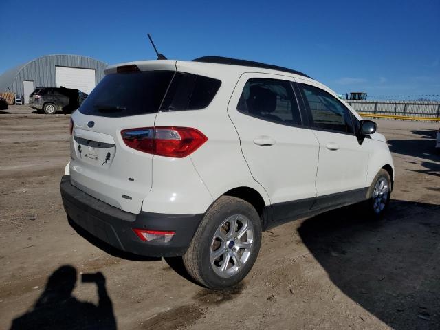 MAJ3S2GEXKC289609 - 2019 FORD ECOSPORT SE WHITE photo 3