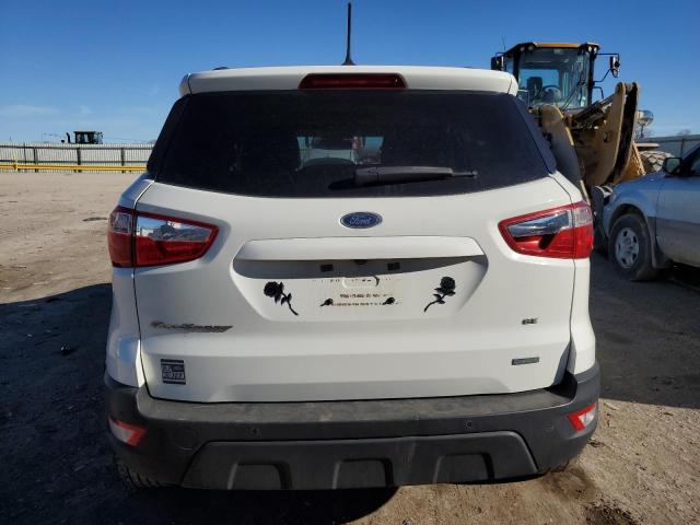 MAJ3S2GEXKC289609 - 2019 FORD ECOSPORT SE WHITE photo 6