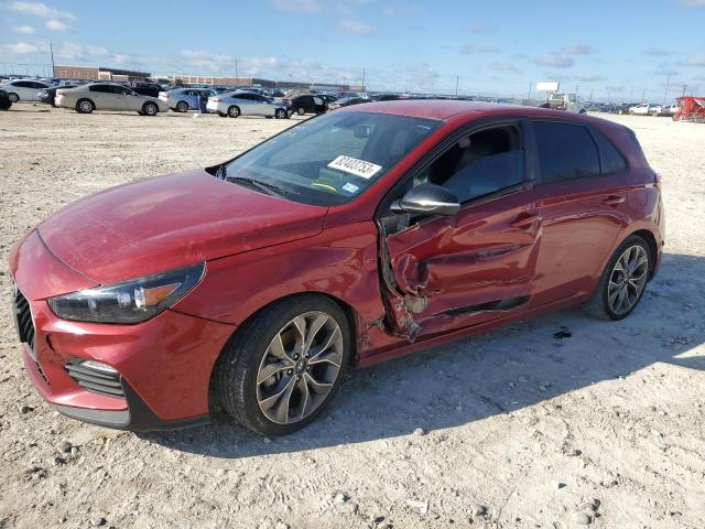 KMHH55LC7KU109991 - 2019 HYUNDAI ELANTRA GT N LINE RED photo 1