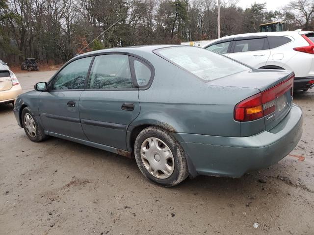 4S3BE635717207658 - 2001 SUBARU LEGACY L GREEN photo 2