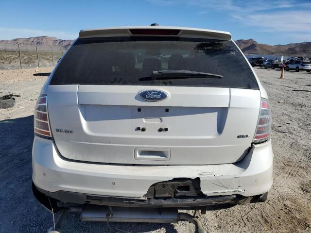 2FMDK3JC3ABA17330 - 2010 FORD EDGE SEL WHITE photo 6