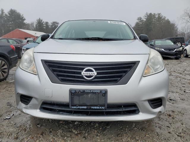 3N1CN7AP2CL837507 - 2012 NISSAN VERSA S SILVER photo 5