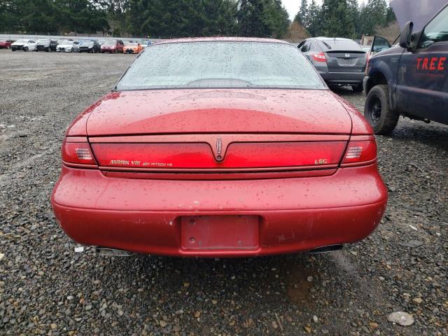 1LNFM92V4WY679465 - 1998 LINCOLN MARK VIII LSC RED photo 6