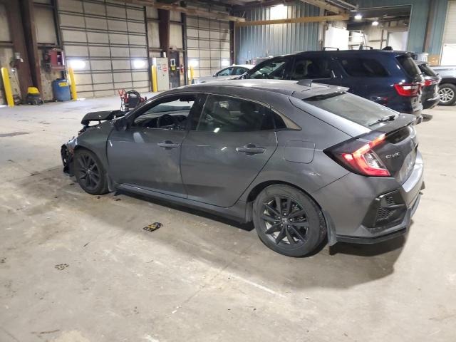 SHHFK7H68MU222054 - 2021 HONDA CIVIC EX 灰色 照片 2