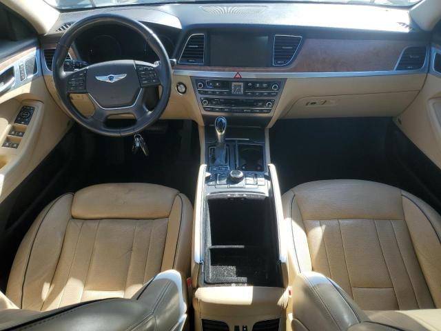 KMHGN4JE0GU113494 - 2016 HYUNDAI GENESIS 3.8L BLACK photo 8