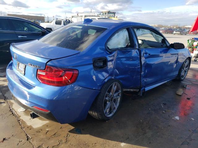 WBA1J7C57EVX33770 - 2014 BMW M235I BLUE photo 3