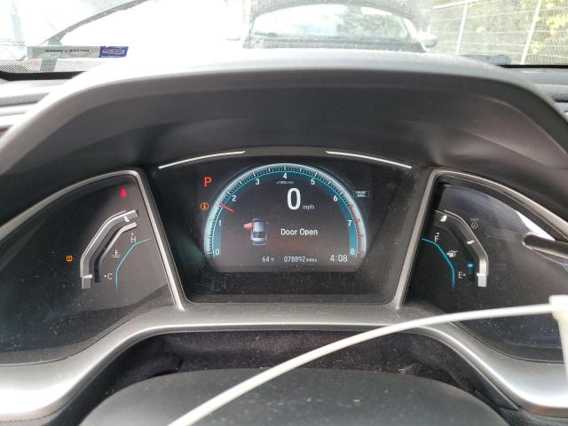 19XFC1F30HE019126 - 2017 HONDA CIVIC EX BLACK photo 9