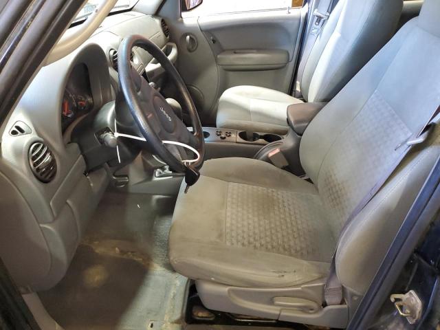 1J4GL48K65W503209 - 2005 JEEP LIBERTY SPORT 黑色 照片 7