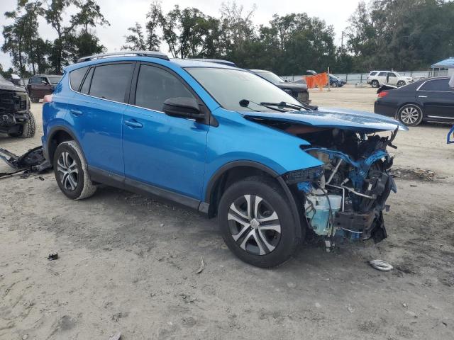 JTMZFREV4JJ166404 - 2018 TOYOTA RAV4 LE Синій фото 4