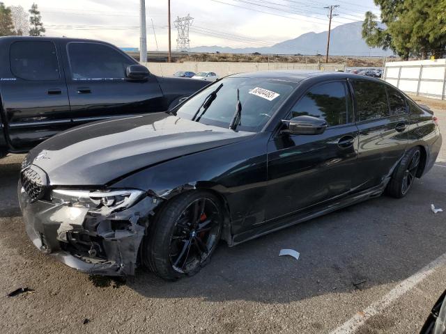 3MW5U7J04M8C13267 - 2021 BMW M340I BLACK photo 1