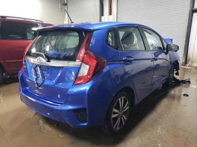 3HGGK5H86FM771702 - 2015 HONDA FIT EX BLUE photo 3