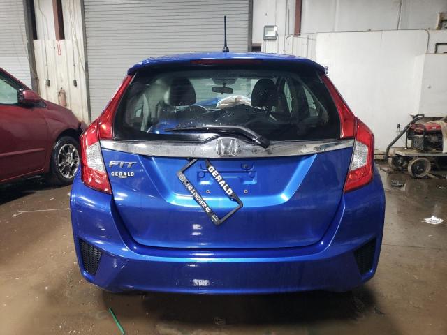 3HGGK5H86FM771702 - 2015 HONDA FIT EX BLUE photo 6