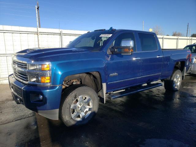 1GC1KXEY4HF190593 - 2017 CHEVROLET SILVERADO K2500 HIGH COUNTRY BLUE photo 1