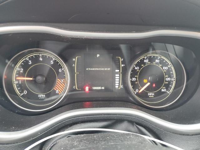 1C4PJMCS7EW291276 - 2014 JEEP CHEROKEE LATITUDE Красный фото 9