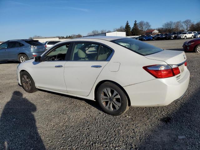 1HGCR2F35EA165271 - 2014 HONDA ACCORD LX WHITE photo 2