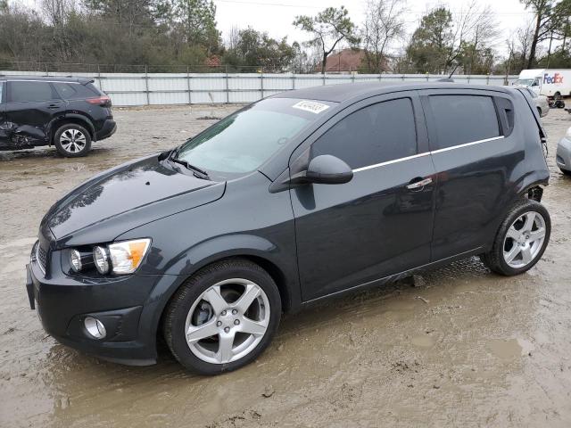 1G1JE6SBXF4124231 - 2015 CHEVROLET SONIC LTZ GRAY photo 1