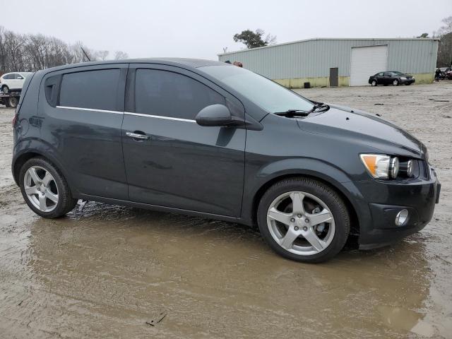 1G1JE6SBXF4124231 - 2015 CHEVROLET SONIC LTZ GRAY photo 4