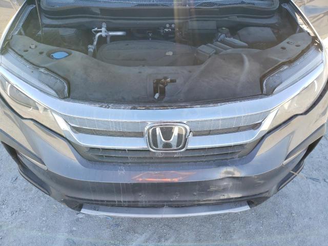 5FNYF6H55NB000699 - 2022 HONDA PILOT EXL GRAY photo 12