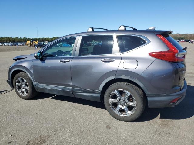 JHLRW2H5XKX010906 - 2019 HONDA CR-V EX رمادي صورة 2