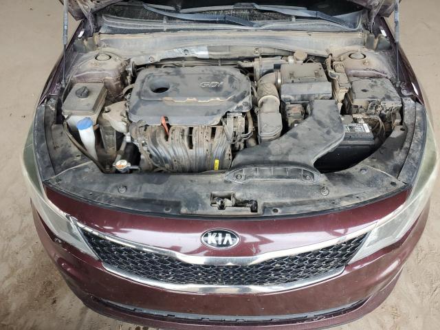 5XXGT4L36JG217362 - 2018 KIA OPTIMA LX BURGUNDY photo 11