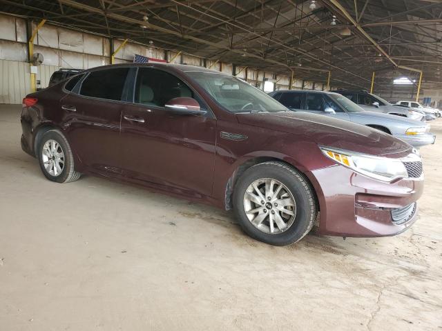 5XXGT4L36JG217362 - 2018 KIA OPTIMA LX BURGUNDY photo 4