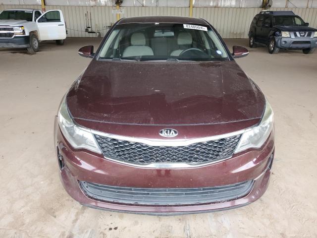 5XXGT4L36JG217362 - 2018 KIA OPTIMA LX BURGUNDY photo 5