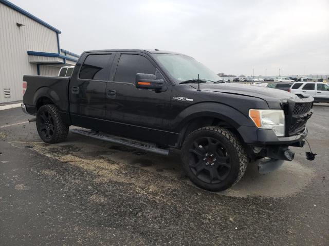 1FTEW1CM8BKD59872 - 2011 FORD F150 SUPERCREW BLACK photo 4