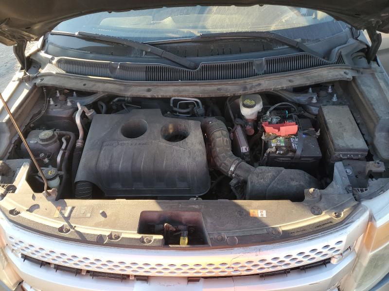 1FM5K7D90EGB42523 - 2014 FORD EXPLORER XLT GRAY photo 12