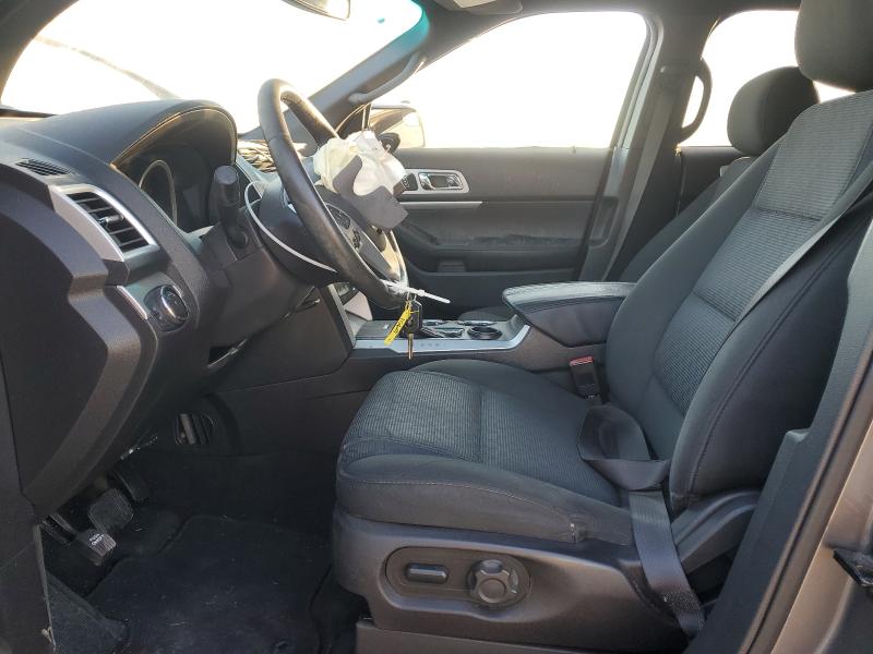 1FM5K7D90EGB42523 - 2014 FORD EXPLORER XLT GRAY photo 7