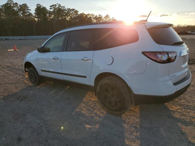 1GNKRFED7GJ157534 - 2016 CHEVROLET TRAVERSE LS WHITE photo 2