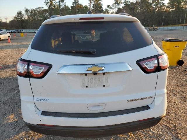 1GNKRFED7GJ157534 - 2016 CHEVROLET TRAVERSE LS WHITE photo 6