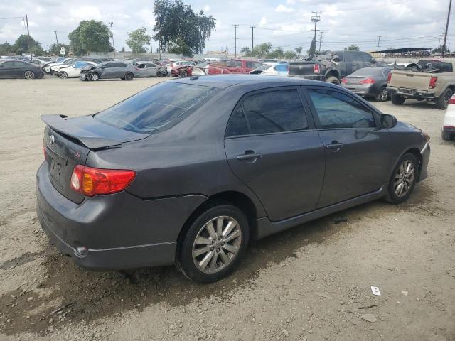 2T1BU4EE8AC418533 - 2010 TOYOTA COROLLA BASE GRAY photo 3