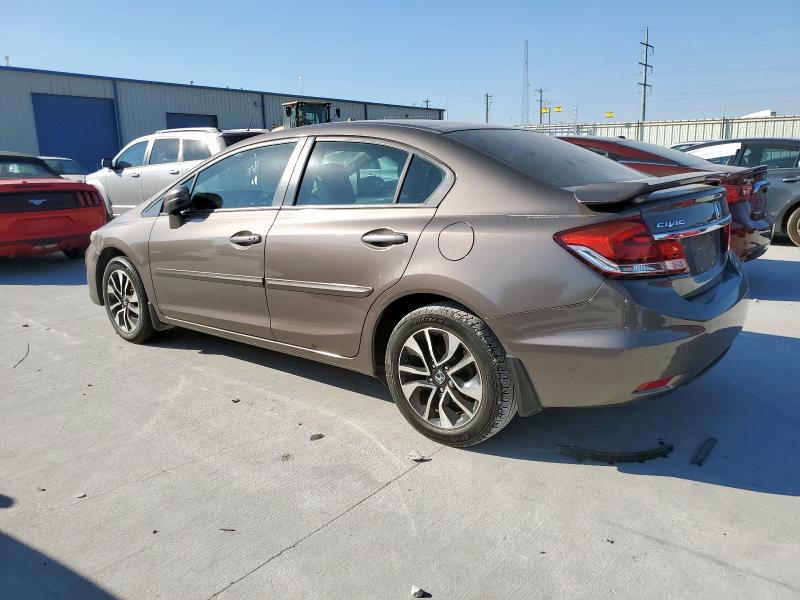 2HGFB2F84EH525600 - 2014 HONDA CIVIC EX GRAY photo 2