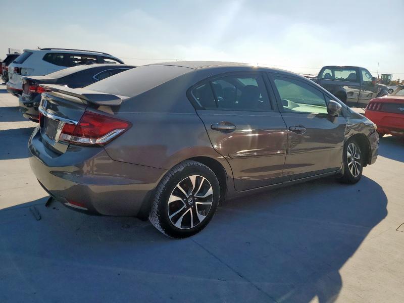 2HGFB2F84EH525600 - 2014 HONDA CIVIC EX GRAY photo 3
