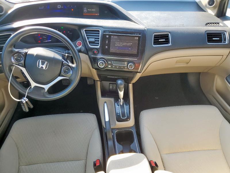 2HGFB2F84EH525600 - 2014 HONDA CIVIC EX GRAY photo 8
