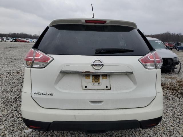 JN8AT2MT0GW010597 - 2016 NISSAN ROGUE S WHITE photo 6