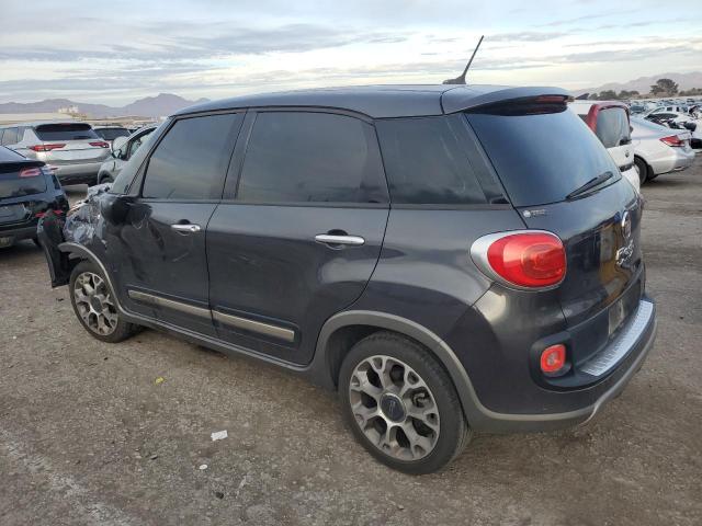 ZFBCFADH9EZ019623 - 2014 FIAT 500L TREKKING GRAY photo 2