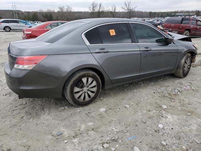 1HGCP26309A044899 - 2009 HONDA ACCORD LX GRAY photo 3