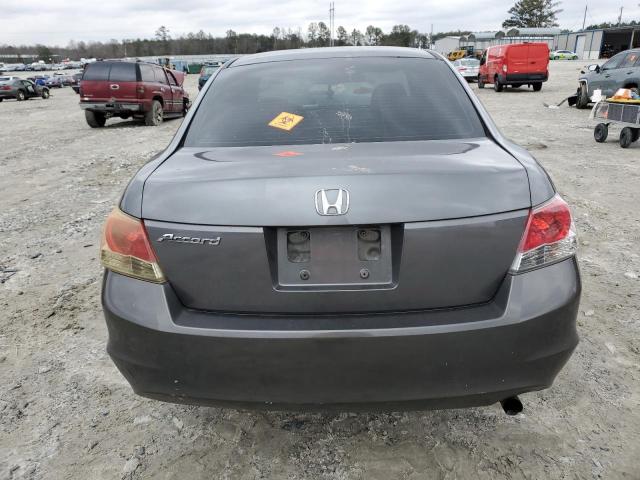 1HGCP26309A044899 - 2009 HONDA ACCORD LX GRAY photo 6