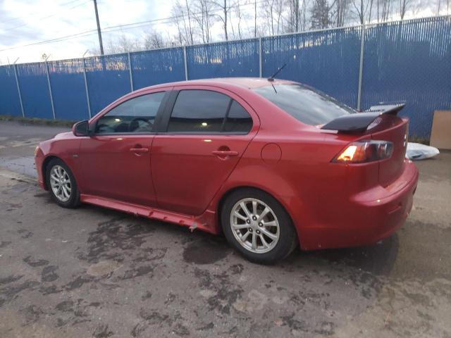 JA32U2FU6BU600650 - 2011 MITSUBISHI LANCER ES/ES SPORT RED photo 2