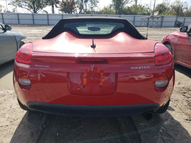 1G2MC35B58Y127218 - 2008 PONTIAC SOLSTICE RED photo 6