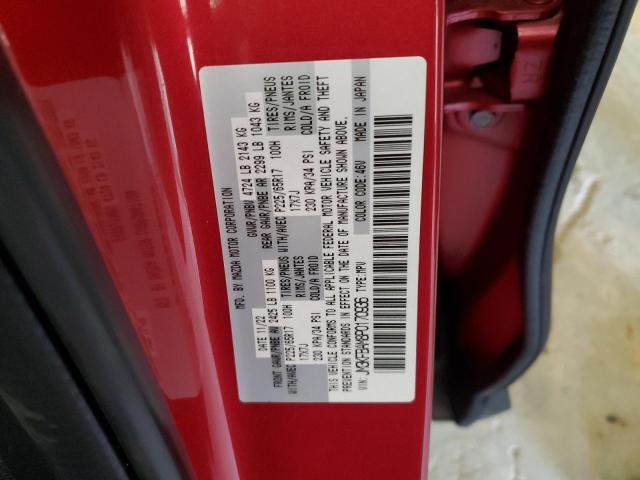 JM3KFBAM8P0170936 - 2023 MAZDA CX-5 RED photo 13