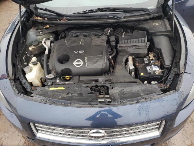 1N4AA5AP7AC803923 - 2010 NISSAN MAXIMA S BLUE photo 11