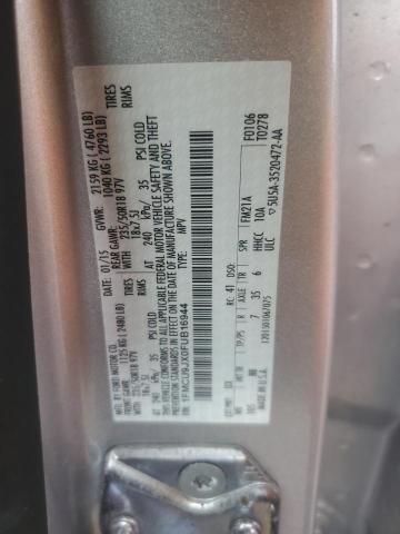 1FMCU9JX0FUB16944 - 2015 FORD ESCAPE TITANIUM 银色 照片 12