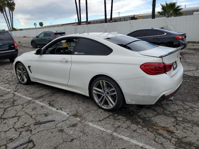 WBA4W7C57KAG53048 - 2019 BMW 440I WHITE photo 2