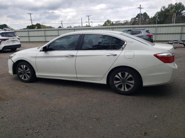 1HGCR2F33DA203725 - 2013 HONDA ACCORD LX WHITE photo 2