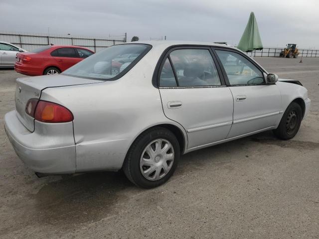 1NXBR12E21Z562307 - 2001 TOYOTA COROLLA CE 银色 照片 3