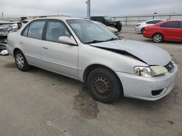 1NXBR12E21Z562307 - 2001 TOYOTA COROLLA CE 银色 照片 4