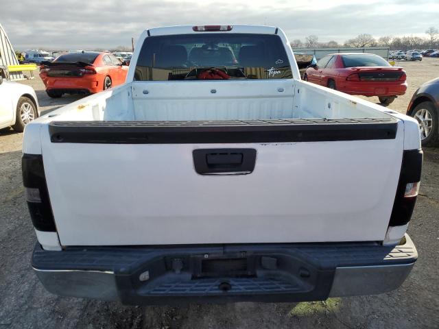 2GCEC19C771660809 - 2007 CHEVROLET SILVERADO C1500 WHITE photo 6